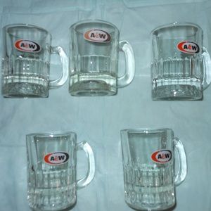 Vintage A & W Shot Glass Mini mug